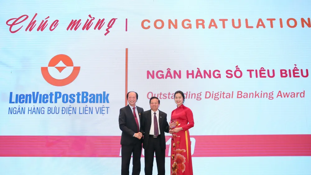 LienVietPostBank được vinh danh là Ngân hàng số tiêu biểu 2019