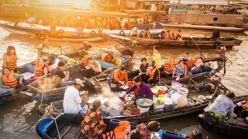 Chợ nổi Cần Thơ