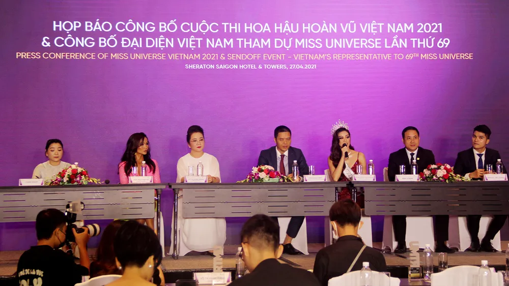 Khởi động cuộc thi Hoa hậu Hoàn vũ Việt Nam 2021
