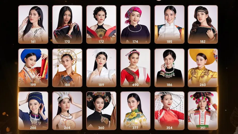 Hoa hậu các dân tộc Việt Nam 2022 công bố Top ​30