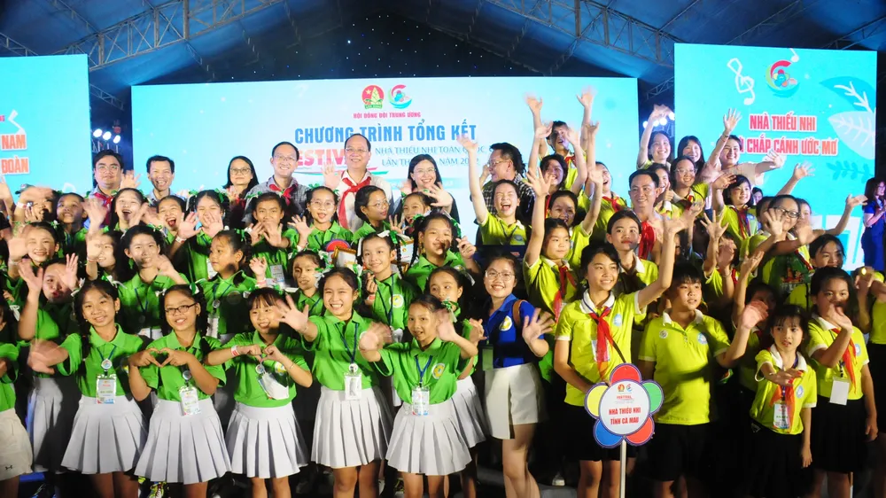 Bế mạc Festival Nhà thiếu nhi Toàn quốc lần thứ VII