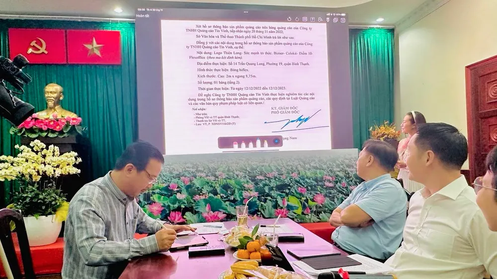 Sở VH-TT TPHCM công bố hiệu quả “Thí điểm trả kết quả giải quyết thủ tục hành chính điện tử”