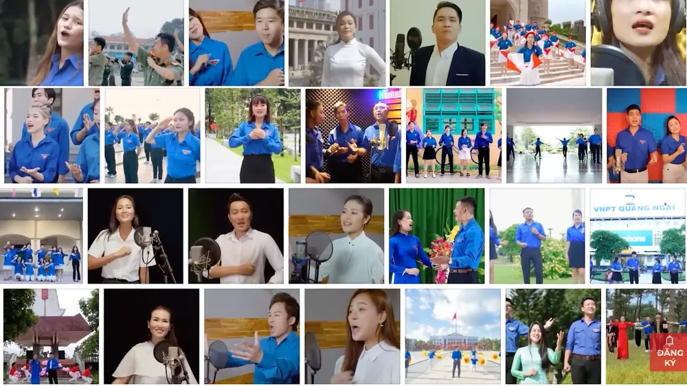 Chào mừng Đại hội Đoàn, nhiều​ nghệ sĩ cùng hoà ca “Sứ mệnh thanh niên”