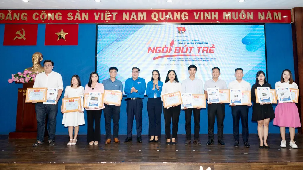 Giải thưởng Ngòi bút trẻ năm 2022: Báo Sài Gòn Giải Phóng đoạt 1 giải B, 2 giải C, 1 giải khuyến khích 
