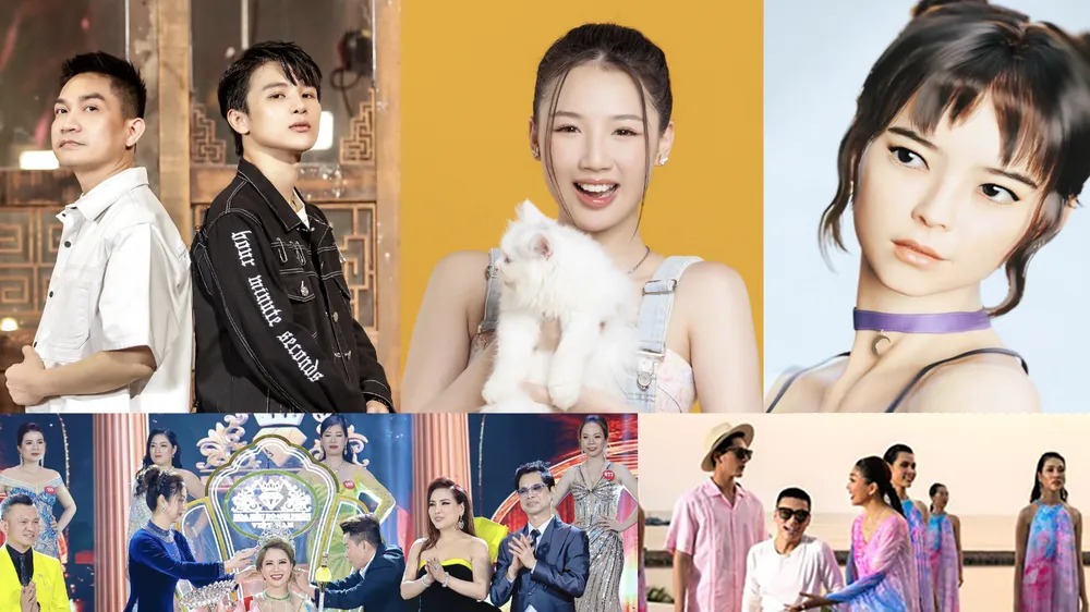 Tranh luận về ca sĩ ảo, Fashion Voyage trở lại, Chung kết Hoa hậu Doanh nhân Việt Nam 2023