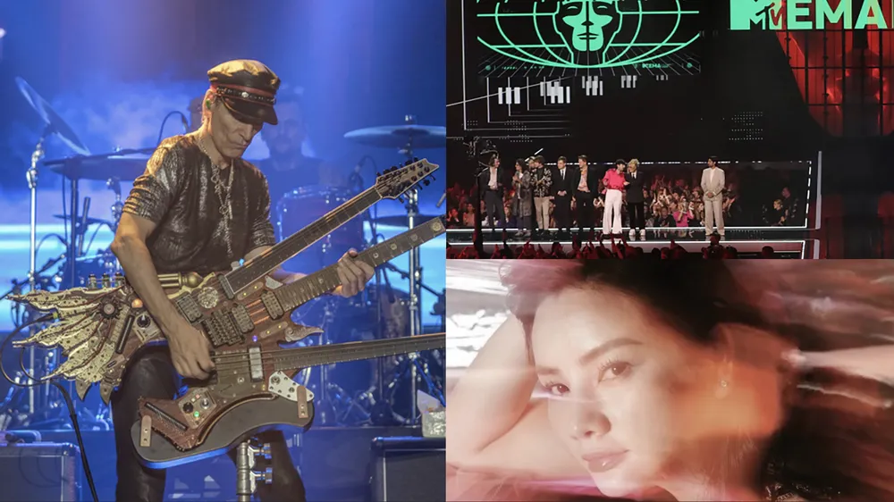 Steve Vai khuấy động sân khấu TPHCM; Lễ trao giải MTV EMA bị hủy; Hà Miên phát hành album mới