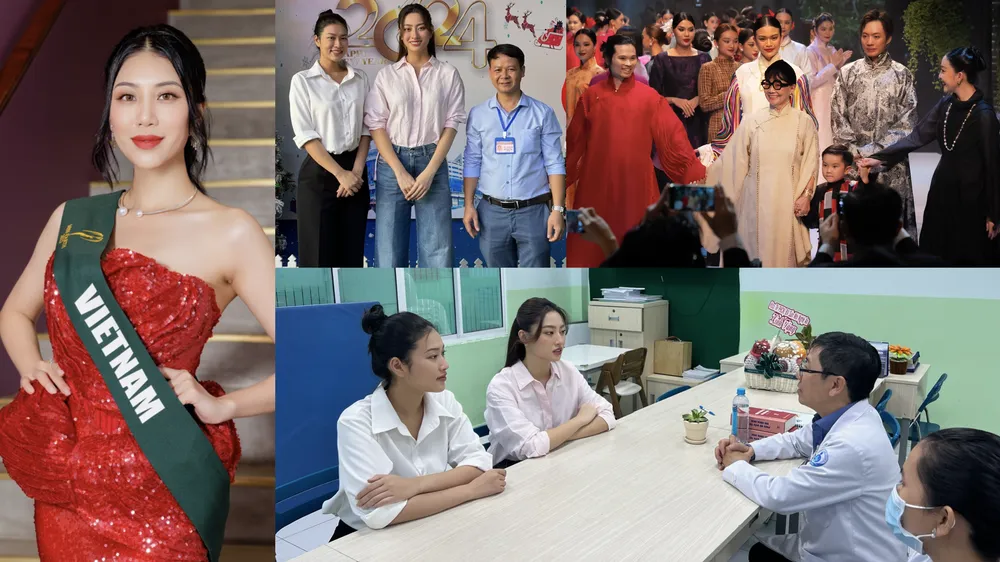 Em gái Trịnh Công Sơn ra mắt BST áo dài; Lan Anh mang trang phục từ tre đến Miss Earth 2023