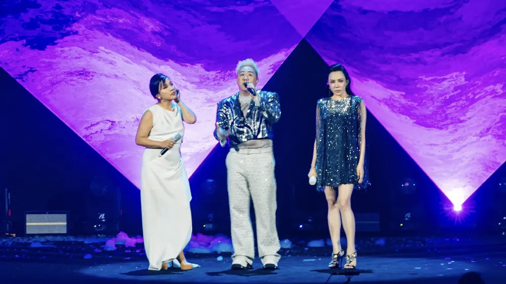 “Tam ca” đặc biệt Mỹ Linh - Hồ Quỳnh Hương - Trung Quân tại Live Concert 1689