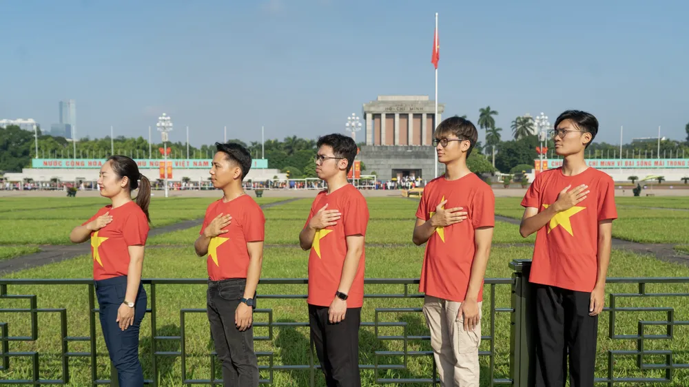 Lan tỏa tinh thần yêu nước cùng hình ảnh Đoàn đại biểu thanh niên tham gia SSEAYP 2024