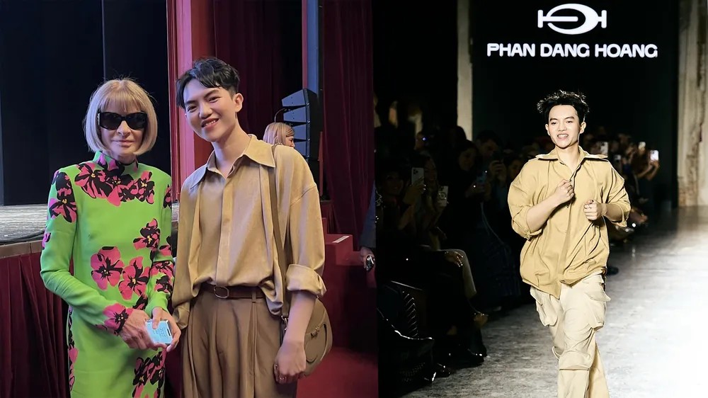 Người phụ nữ quyền lực làng thời trang thế giới Anna Wintour khen ngợi NTK Phan Đăng Hoàng