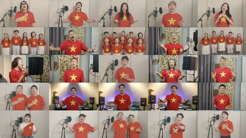 Tiêu Minh Phụng và gần 30 nghệ sĩ hòa giọng “Vết chân hằn trên lửa”