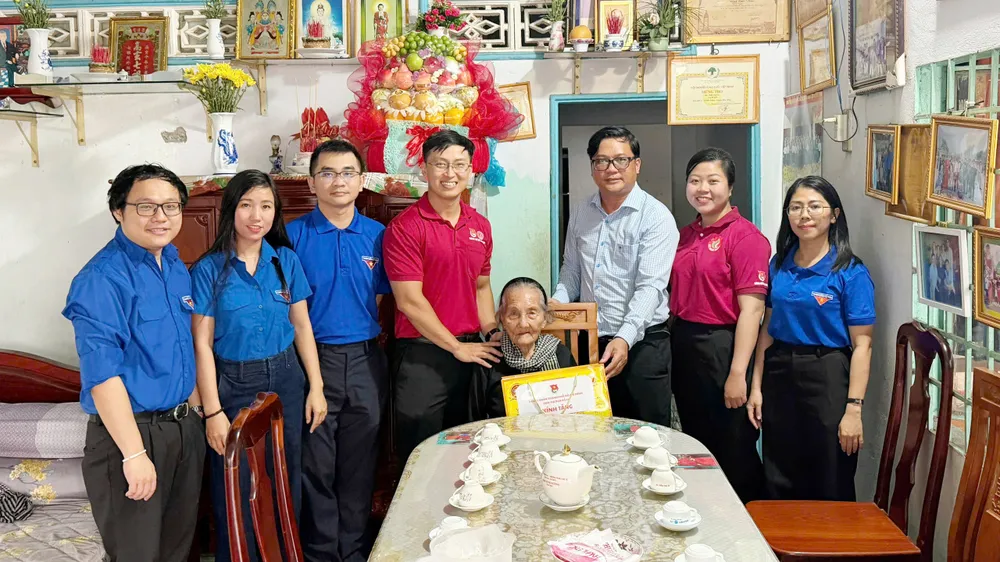 Nhiều hoạt động tri ân của tuổi trẻ TPHCM tại xã Dầu Tiếng
