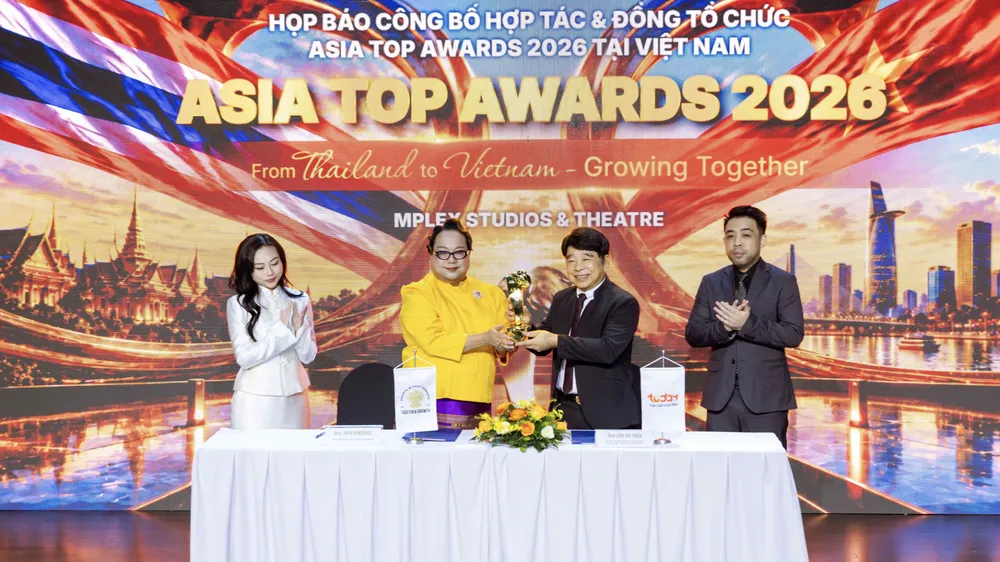 Giải thưởng Asia Top Awards lần đầu tổ chức tại Việt Nam