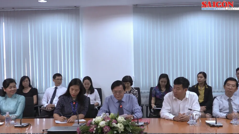 Đoàn Đại biểu Đảng Cộng sản Trung Quốc đến thăm và làm việc tại Báo Sài Gòn Giải Phóng