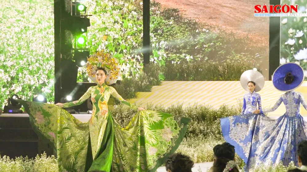Mãn nhãn “đại tiệc” áo dài tại TPHCM