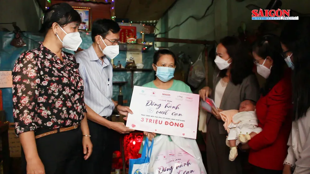 Chương trình “Đồng hành vượt cạn” đã hỗ trợ 1.000 thai phụ có hoàn cảnh khó khăn