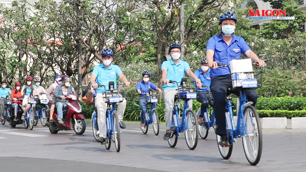 TPHCM đưa 43 trạm xe đạp công cộng vào phục vụ người dân và du khách