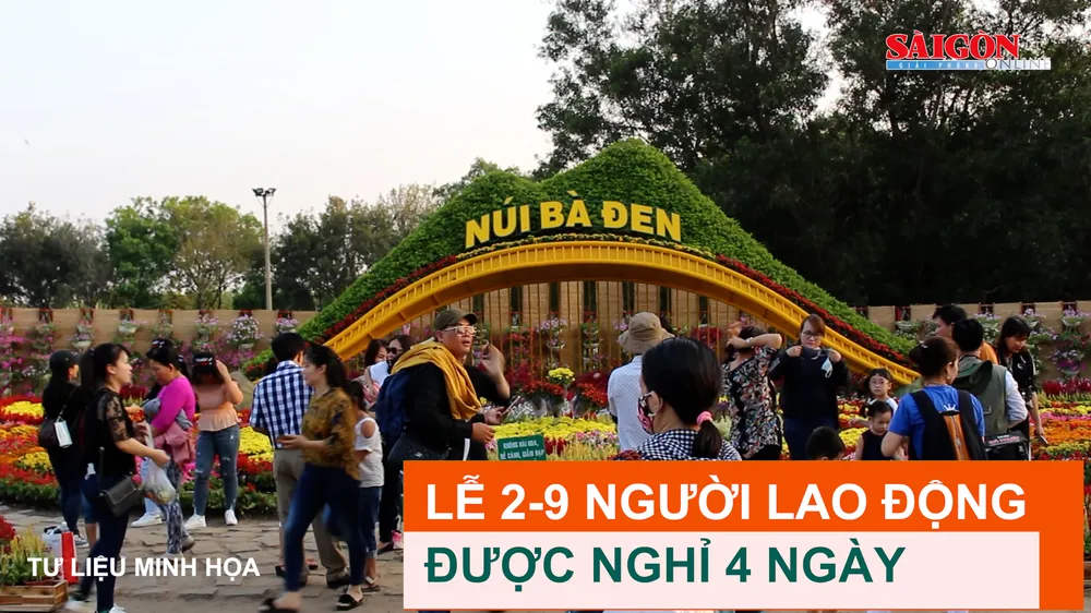 Lễ 2-9, người lao động được nghỉ 4 ngày 