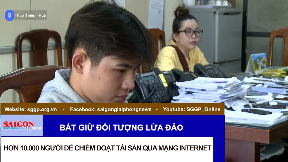 Bắt giữ đối tượng lừa đảo hơn 10.000 người để chiếm đoạt tài sản qua mạng internet
