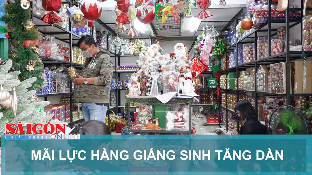 Mãi lực hàng Giáng sinh tăng dần