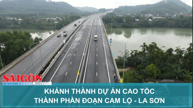 Khánh thành dự án cao tốc thành phần đoạn Cam Lộ - La Sơn