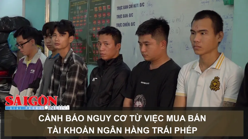 Cảnh báo nguy cơ từ việc mua bán tài khoản ngân hàng trái phép