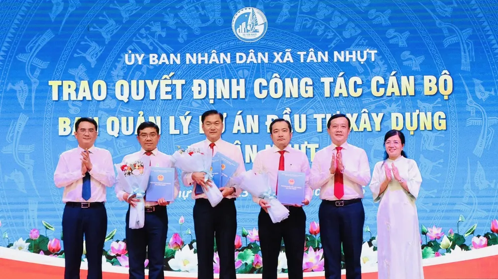 Thành lập Ban Quản lý dự án đầu tư xây dựng xã Tân Nhựt