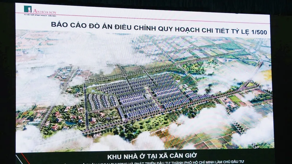 Cần Giờ lấy ý kiến điều chỉnh quy hoạch khu nhà ở gần 30ha 