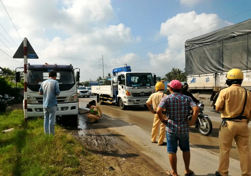 Hiện trường vụ tai nạn