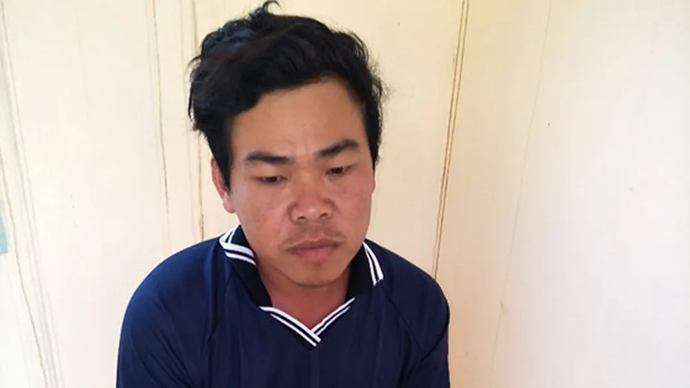 Đối tượng Trần Hữu Luận bị tạm giữ