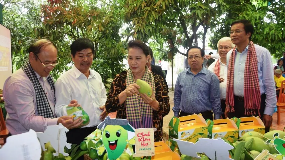 Chủ tịch Quốc hội Nguyễn Thị Kim Ngân: Đồng Tháp là điểm sáng trong mô hình liên kết nông dân