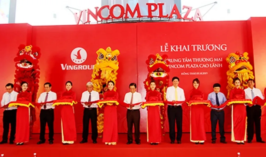 Khai trương Trung tâm thương mại hiện đại ở Đồng Tháp 