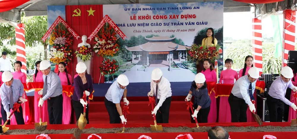 Long An xây dựng Nhà lưu niệm Giáo sư Trần Văn Giàu