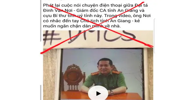 Điều tra file ghi âm cắt ghép cuộc nói chuyện của Giám đốc Công an tỉnh An Giang