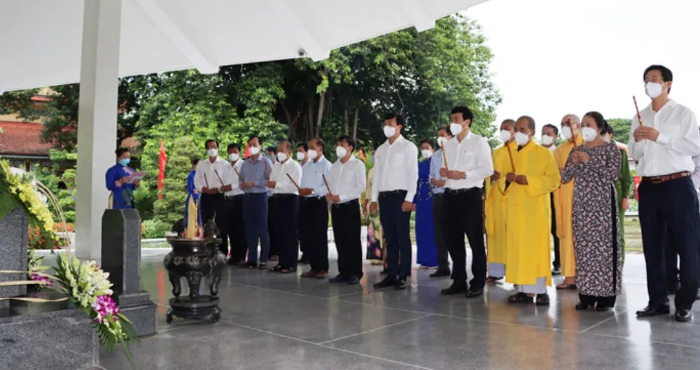 Đồng Tháp tổ chức lễ giỗ lần thứ 92 của Cụ Phó bảng Nguyễn Sinh Sắc