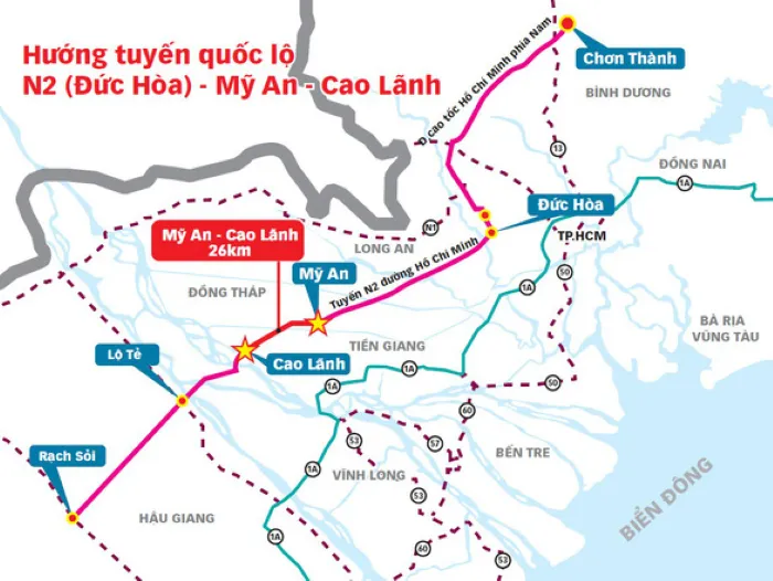 Hơn 4.770 tỷ đồng xây cao tốc Mỹ An – Cao Lãnh