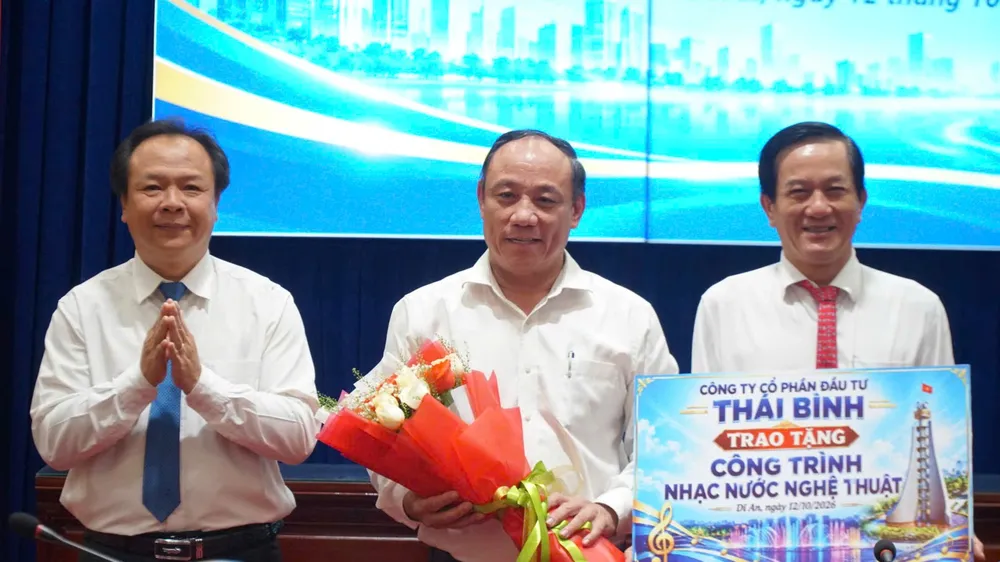 Phường đông dân nhất TPHCM sẽ có công trình nhạc nước nghệ thuật