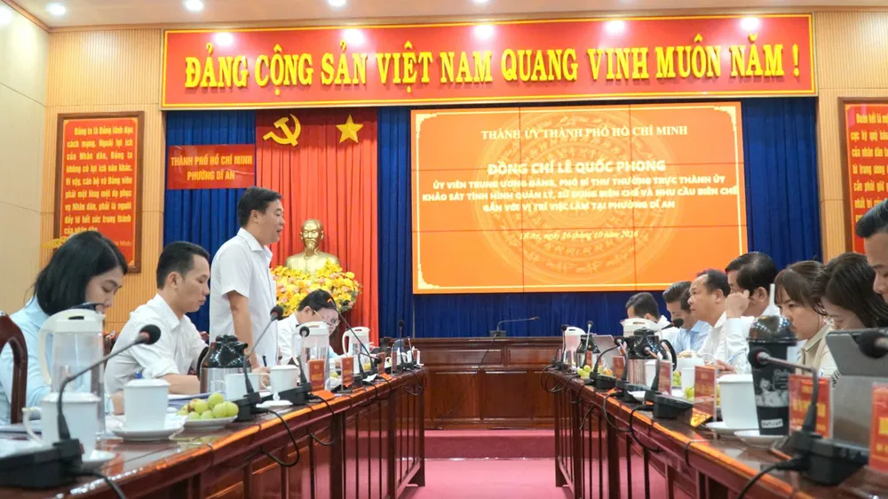 Phường đông dân nhất TPHCM kiến nghị bổ sung biên chế