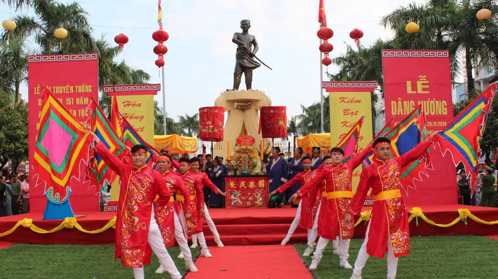 Kiên Giang: Rộn ràng lễ hội Anh hùng dân tộc Nguyễn Trung Trực