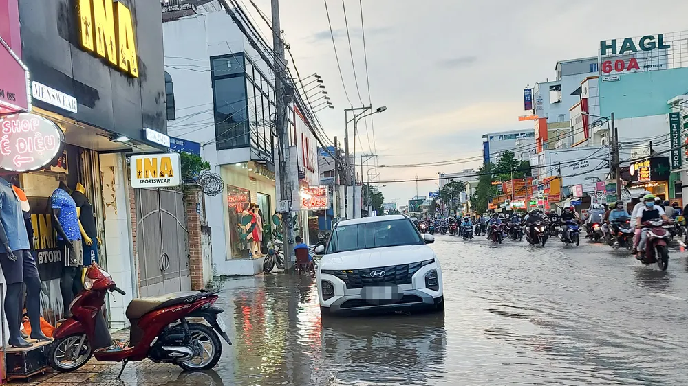 Đỉnh triều cường tại Cần Thơ có khả năng xuất hiện vào ngày 25 đến 27-10