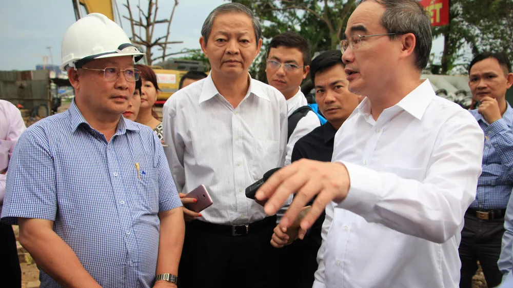 Đường Nguyễn Hữu Cảnh sẽ hết ngập