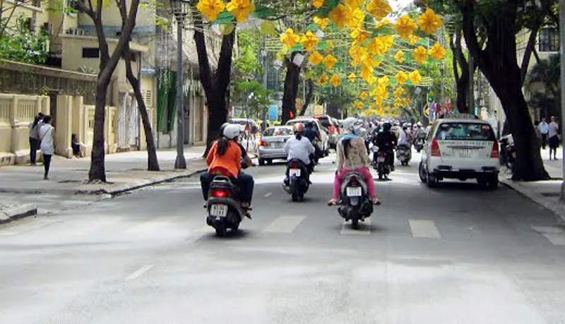 Cấm xe lưu thông khu vực trung tâm TPHCM ngày 4-11