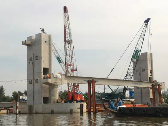 Đầu tháng 5-2018, hạn chót bàn giao mặt bằng cho Dự án Giải quyết ngập do triều khu vực TPHCM 