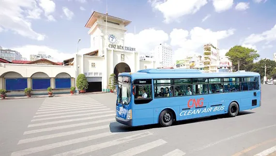 TPHCM xây dựng 12 trạm nạp gas cho xe buýt