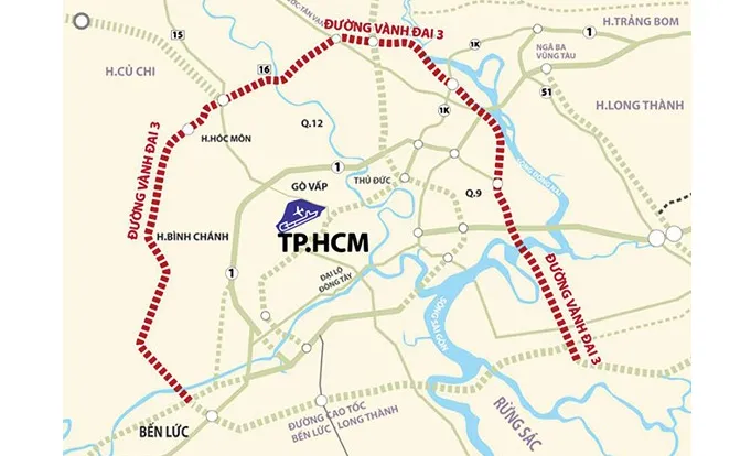TPHCM kiến nghị Chính phủ triển khai dự án đường Vành đai 3