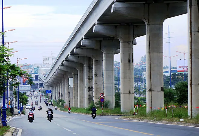 Tuyến Metro số 1 Bến Thành - Suối Tiên đạt 85% khối lượng vào cuối năm 2020