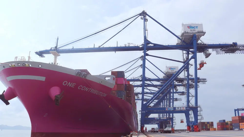 Cảng Container Quốc tế Tân Cảng Hải Phòng đón tàu trọng tải 90.000 tấn