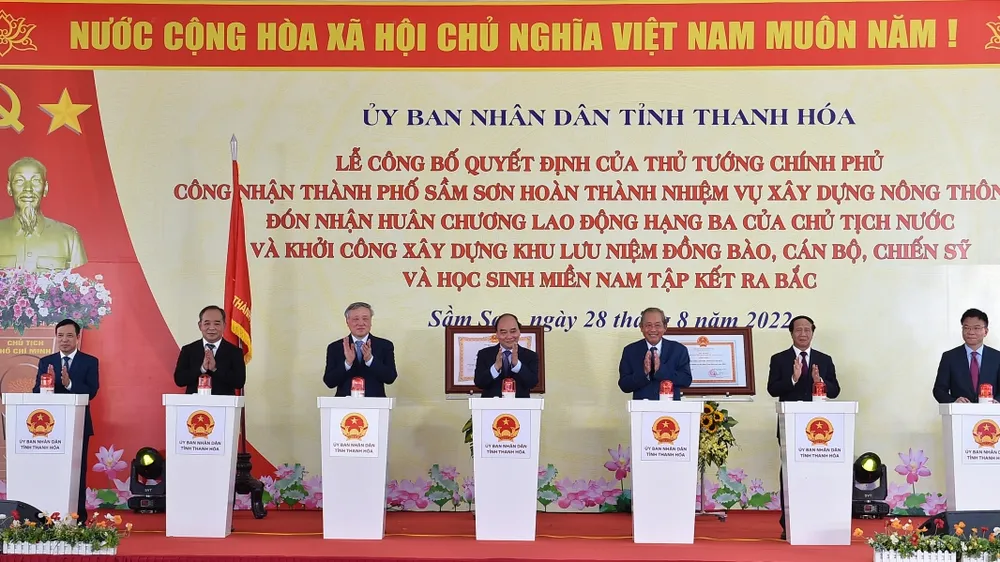 Xây dựng Khu lưu niệm đồng bào, cán bộ, chiến sĩ và học sinh miền Nam tập kết ra Bắc 