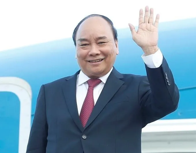 Chủ tịch nước Nguyễn Xuân Phúc rời Hà Nội thăm Thái Lan