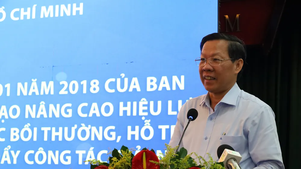 Chủ tịch UBND TPHCM Phan Văn Mãi: Công tác giải phóng mặt bằng, hỗ trợ tái định cư là nhiệm vụ trọng tâm